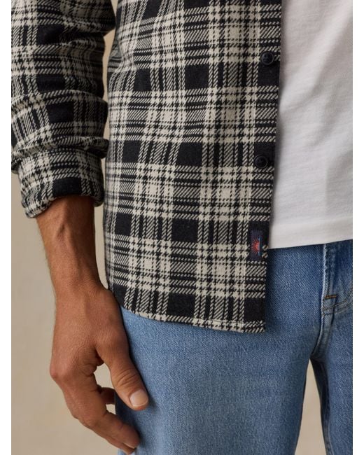 Faherty Brand Brown Legend&Trade; Sweater Shirt (Single Pocket) for men