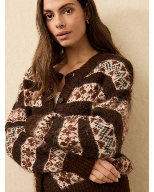 Faherty Brand Natural Wildwood Cardigan