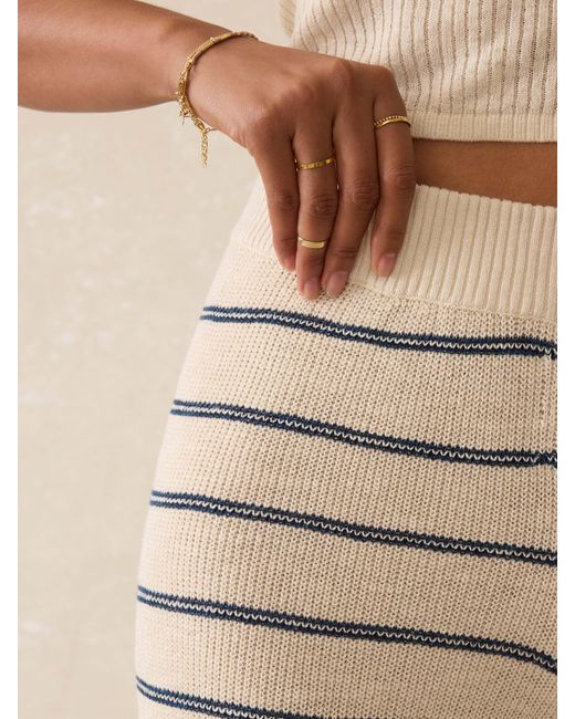 Faherty Brand Natural Miramar Linen Sweater Pants