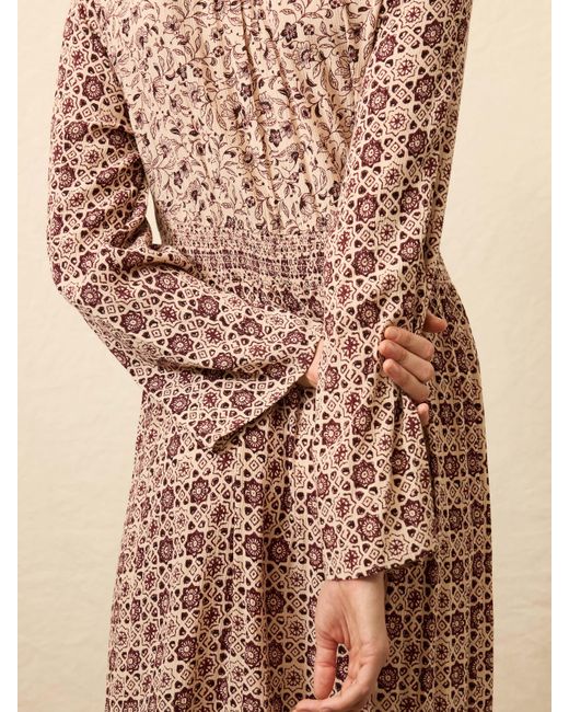 Faherty Brand Natural Dakota Dress