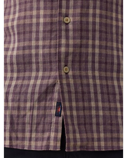 Faherty Brand Brown Palmetto Shirt for men
