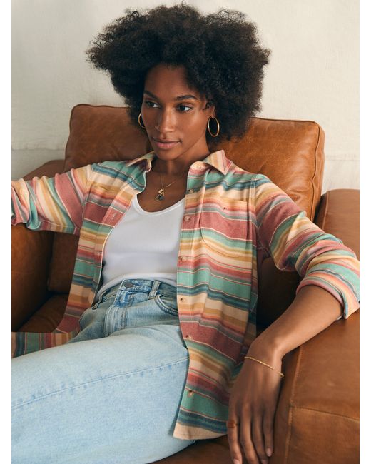 Faherty Brand Multicolor Legendtm Sweater Shirt