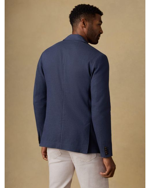 Faherty Brand Blue Movement&Trade; Linen Blazer for men
