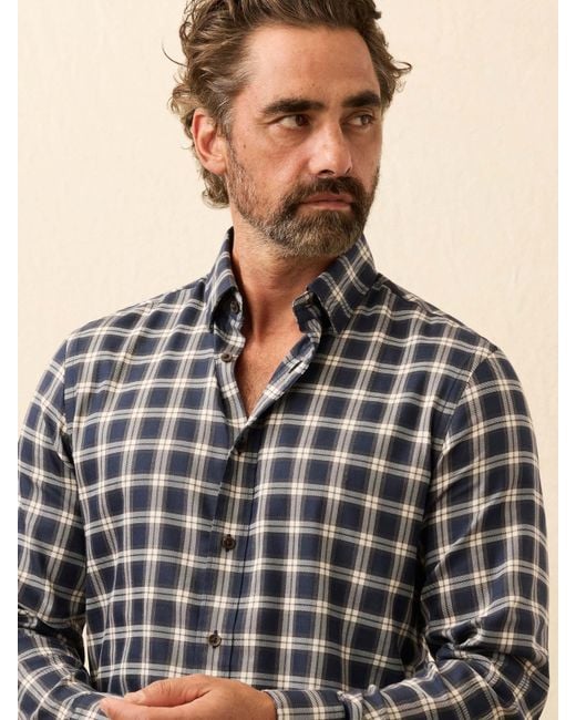 Faherty Brand Natural Soft Twill Movement&Trade; Shirt for men