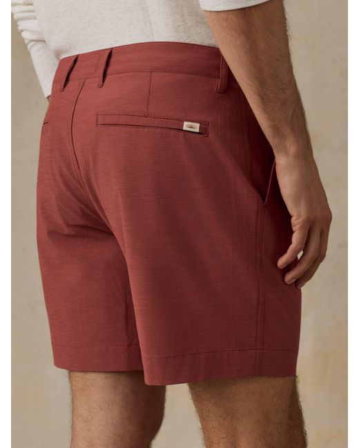 Faherty Brand Multicolor All Day Short (7" for men