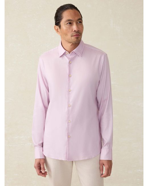 Faherty Brand Pink Movement&Trade; Monterey Shirt for men