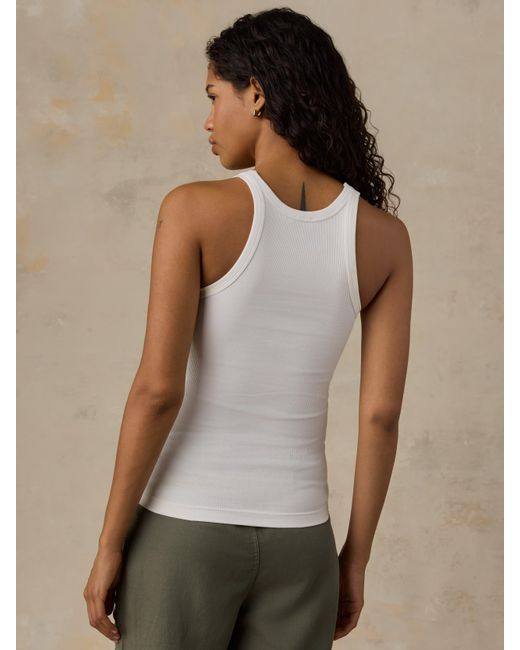 Faherty Brand Green Surfside Rib Tank