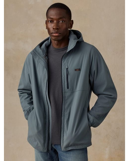 Faherty Brand Gray Shorelite Zephyr Jacket for men