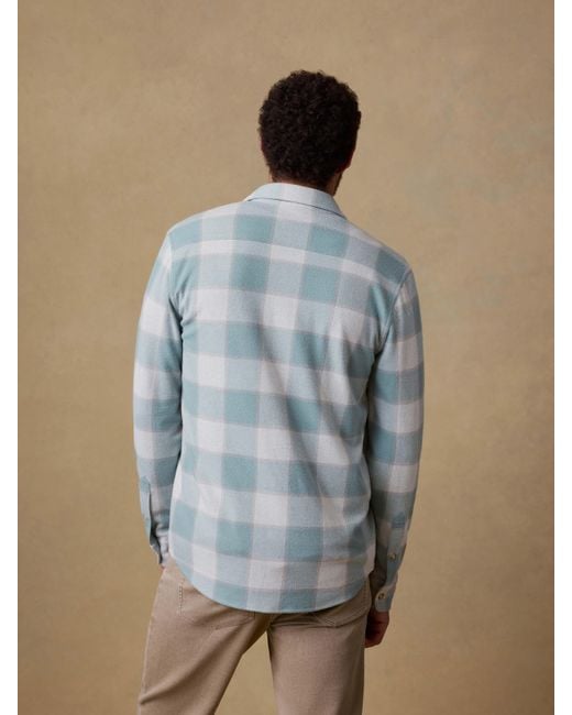 Faherty Brand Brown Legend&Trade; Sweater Shirt for men
