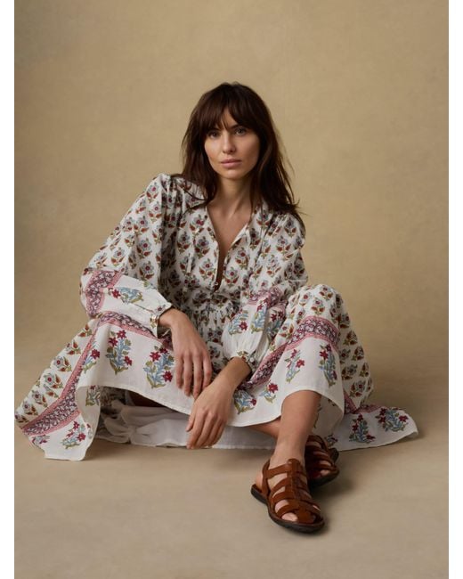 Faherty Brand Gray Suki Dress