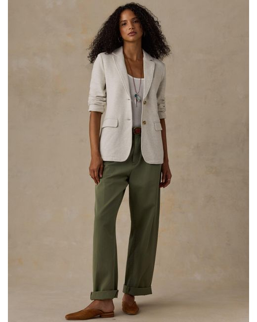 Faherty Brand Natural Inlet Knit Blazer