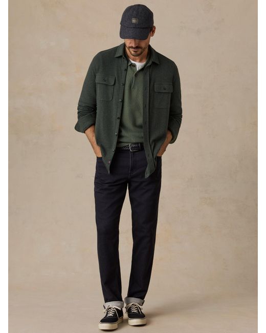 Faherty Brand Green Legend&Trade; Sweater Shirt for men