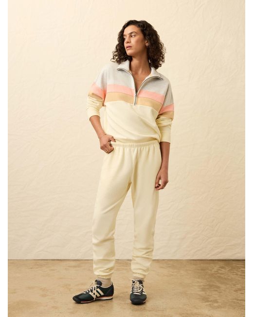 Faherty Brand Natural High Standard Fleece Sweatpant