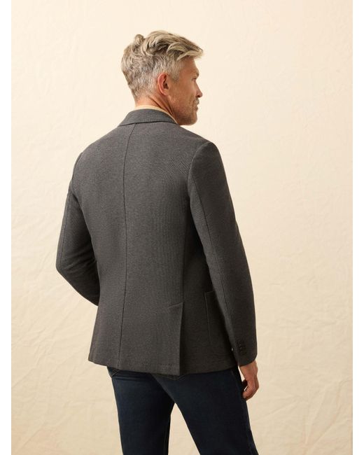 Faherty Brand Natural Knit Blazer for men
