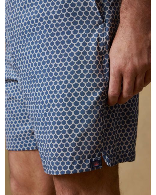 Faherty Brand Multicolor Shorelite Trunk (7" Inseam) for men