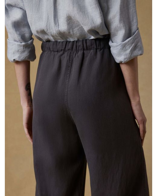 Faherty Brand White Topanga Drape Pants