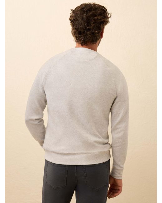 Faherty Brand Natural Legend&Trade; Sweater Crew for men