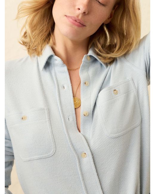 Faherty Brand Blue Legend&Trade; Sweater Shirt