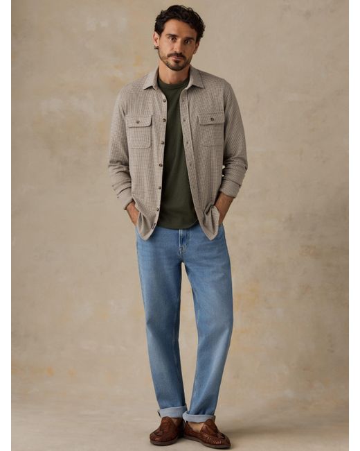 Faherty Brand Brown Legend&Trade; Sweater Shirt for men