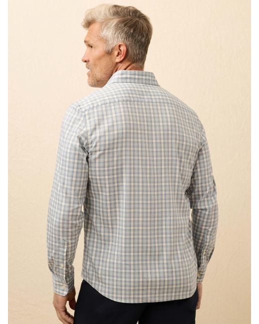 Faherty Brand Gray The Movement&Trade; Shirt for men