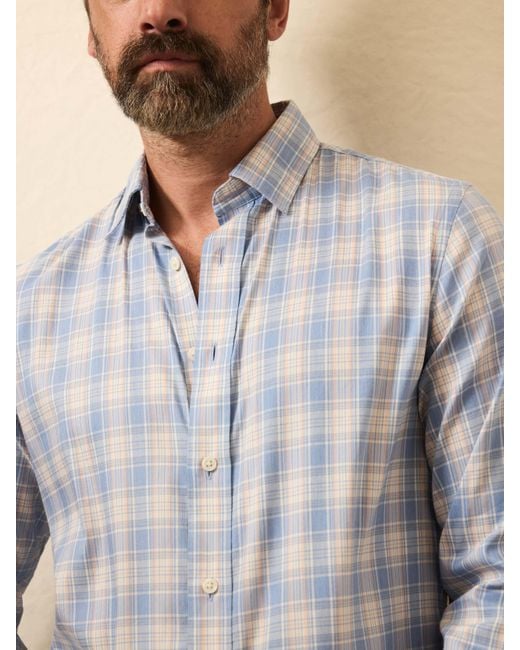 Faherty Brand Gray The Movement&Trade; Shirt for men