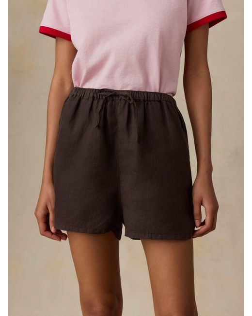 Faherty Brand Natural Laguna Linen Montecito Short