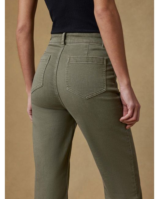 Faherty Brand Natural Stretch Terry Patch Pocket Pants