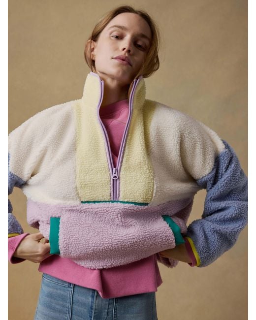 Faherty Brand Multicolor Fireside Fleece Pullover