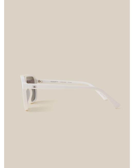 Faherty Brand Natural Waverider Sunglasses