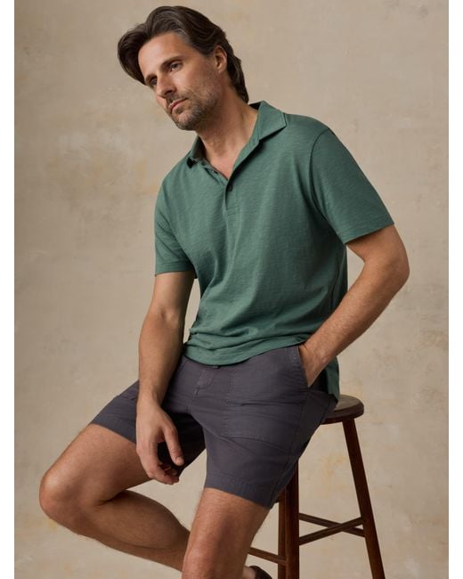 Faherty Brand Multicolor Dune Utility Short for men