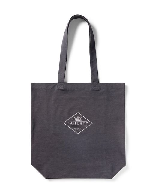 Faherty Brand Blue All Day Tote