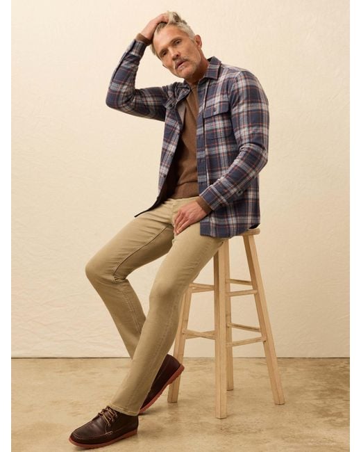 Faherty Brand Multicolor Legend&Trade; Sweater Shirt for men