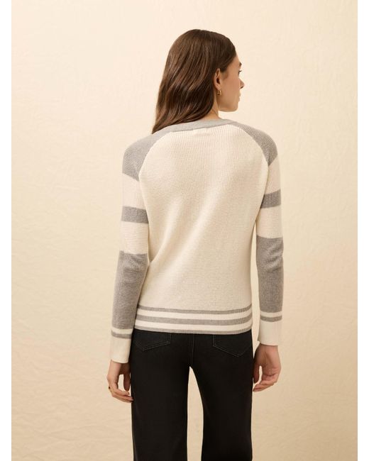 Faherty Brand Natural Throwback Crew Sweater