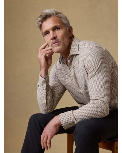 Faherty Brand Brown Palmetto Shirt for men