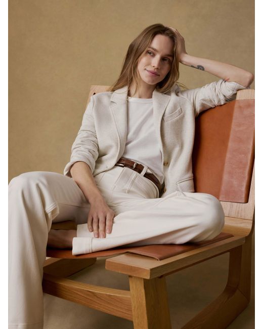 Faherty Brand Natural Inlet Knit Blazer