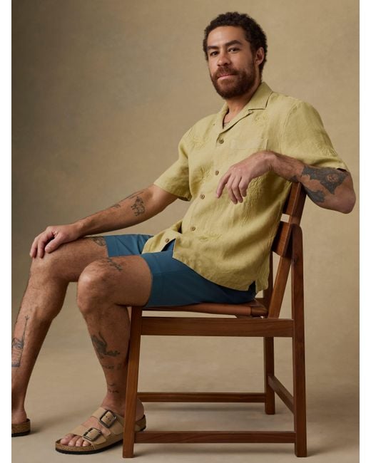 Faherty Brand Natural All Day&Trade; Short (9" for men