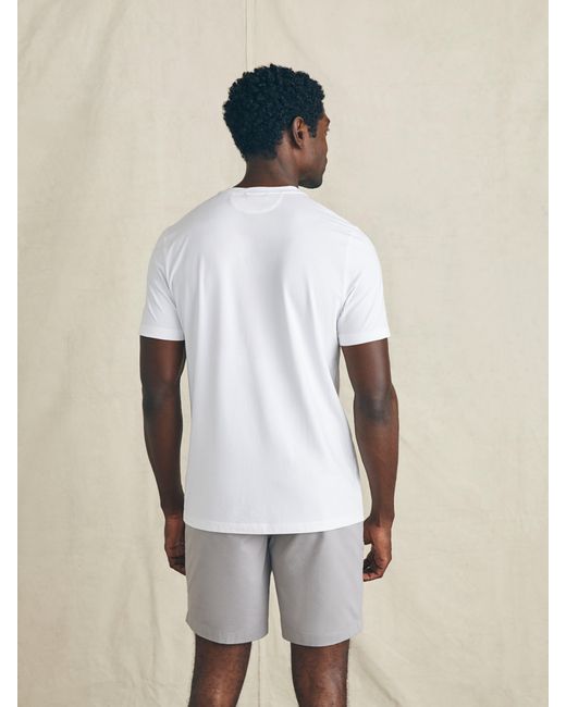 Faherty Brand Natural Movementtm Short-sleeve T-shirt for men