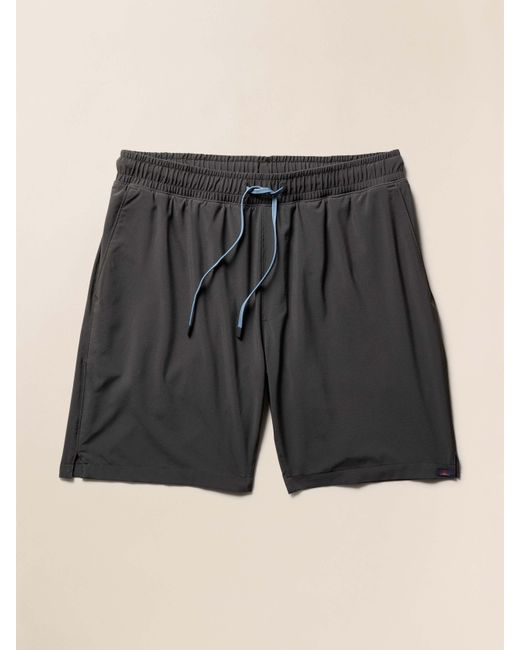Faherty Brand Black Shorelite Trunk (7" for men