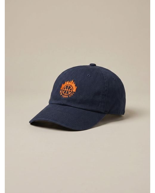 Faherty Brand Blue Jalen Brunson Dad Hat for men