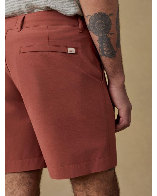 Faherty Brand Natural All Day&Trade; Short (7" for men