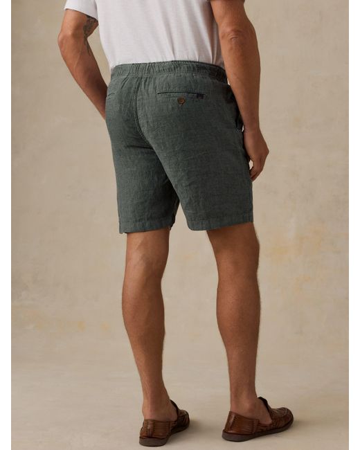 Faherty Brand Multicolor Essential Linen Short (6.5" for men