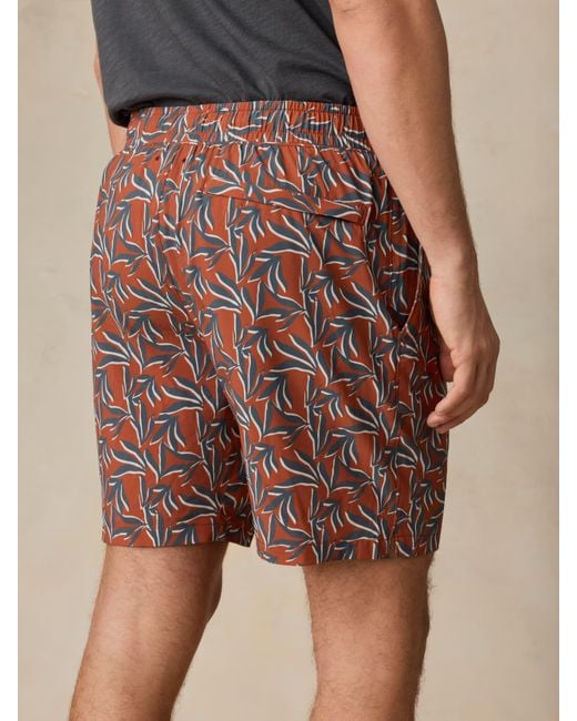 Faherty Brand Natural Shorelite Trunk (7" for men
