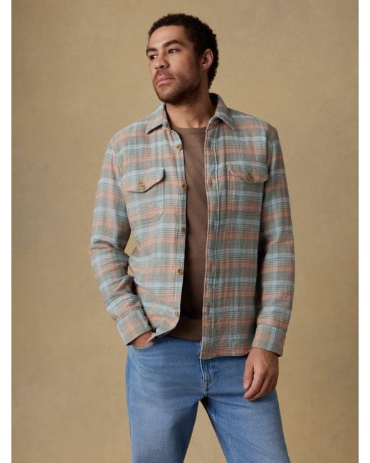 Faherty Brand Multicolor Belmar Workshirt for men