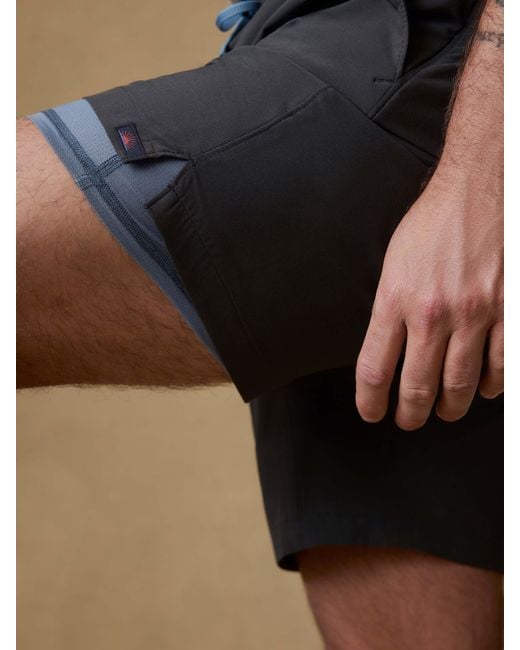 Faherty Brand Black Shorelite Trunk (7" for men