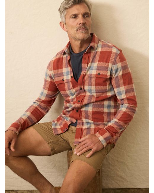 Faherty Brand Natural Legend&Trade; Sweater Shirt for men