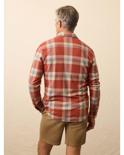 Faherty Brand Natural Legend&Trade; Sweater Shirt for men