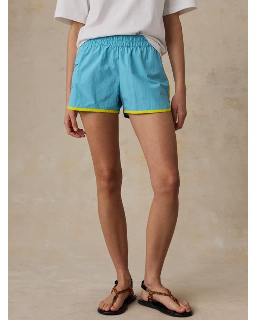 Faherty Brand Blue Shorelite Active Short
