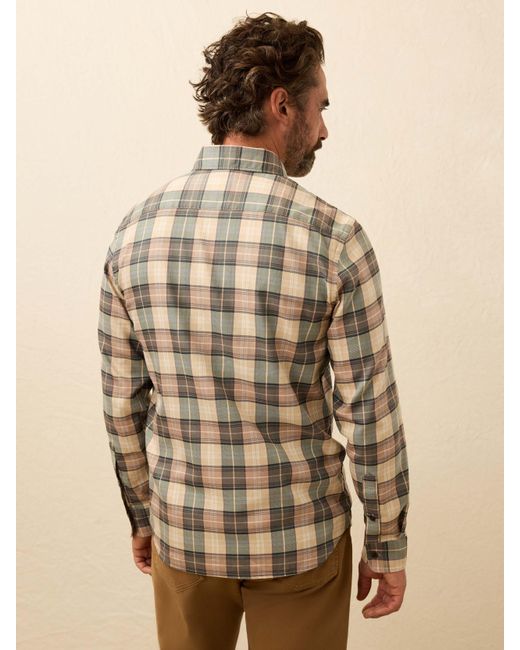 Faherty Brand Natural Soft Twill Movement&Trade; Shirt for men