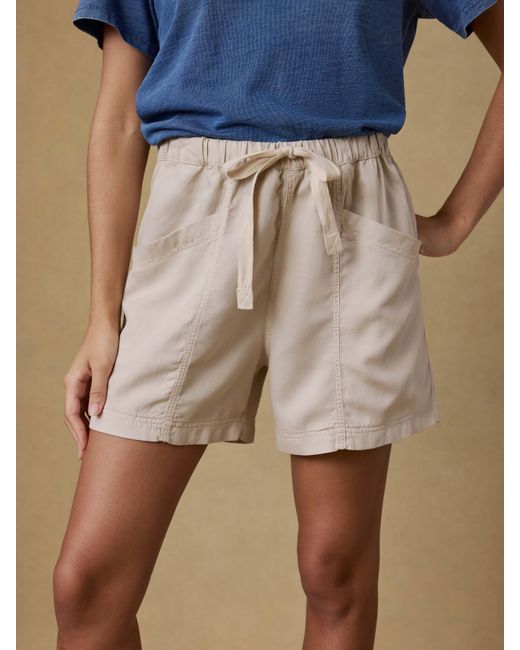 Faherty Brand Green Topanga Drape Short