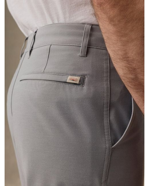 Faherty Brand White All Day&Trade; Short (9" for men